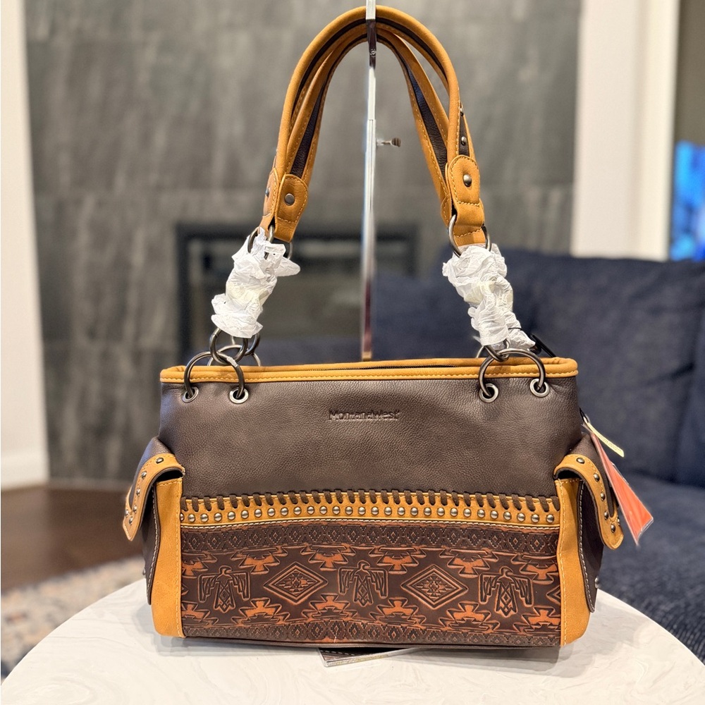 Montana West Coffee Concealed Carry Satchel NWT